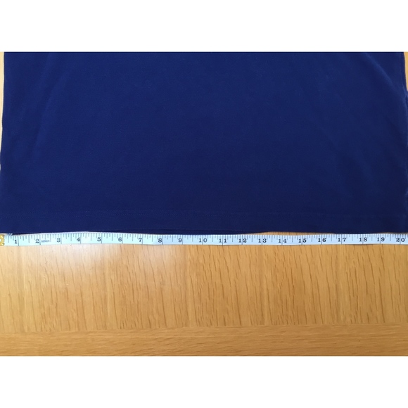 Banana Republic Blue Polo Medium - Picture 2 of 4